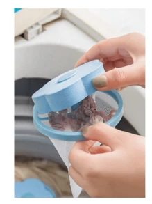 1pz Filtro atrapa pelusa para lavadora. - Multicolor - Ver 3