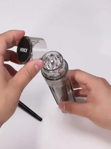 1個黑色多功能研磨機及填充和卷製工具,方便省時,吸煙配件 - 黑色 - 查看 5