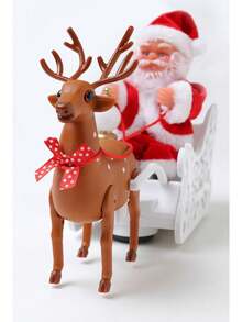 1入稀奇古怪的攀爬繩梯,降落傘裝飾的聖誕老人玩具,帶有可自動攀爬的攀爬珠,包括3個5號電池,用於裝飾或禮物,包裝盒顏色隨機 - 紅色 - 查看 6