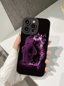 1 件猫眼黑漆防摔软手机壳适用于 iPhone、三星 - 彩色 - 查看 4