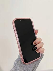 Gran Ventana Negra Con Rosas Negras Pequeñas En Toda La Pantalla - Rosa - Ver 10