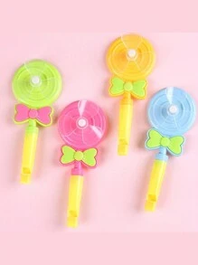 10pcs/20pcs Mixed Color Plastic Party Whistles - Multicolor - View 4