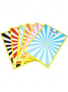 10入組派對禮品袋,旋轉風車鋁箔袋,生日、婚禮糖果袋