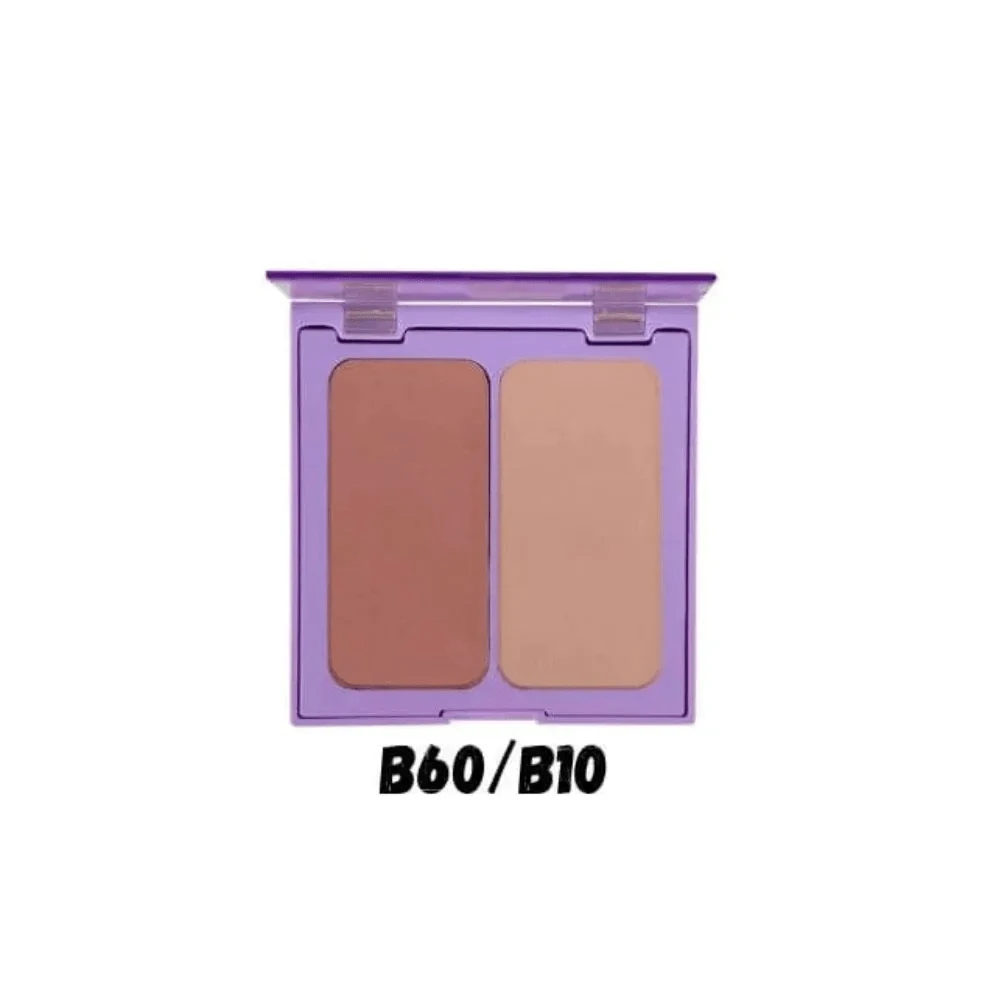 Duo De Blush 情緒系列紅寶石玫瑰腮紅 - B60/B10 Rose Rust + New Peach - 查看 1