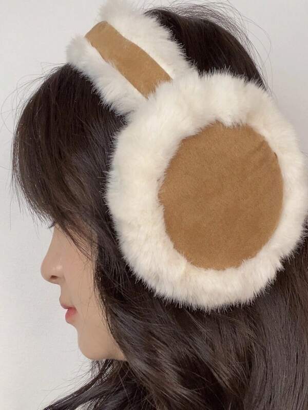 1pc Warm Ear Muffler, Windproof & Foldable & Detachable SHEIN UK