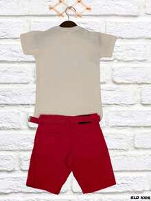 Trẻ Con trai Bộ - kem - Xem 2