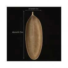 1 buc. Tavă nordică pentru gustări și bomboane în stil Ins, cu culoare aurie, tavă decorativă creativă pentru depozitare în sufragerie și masă