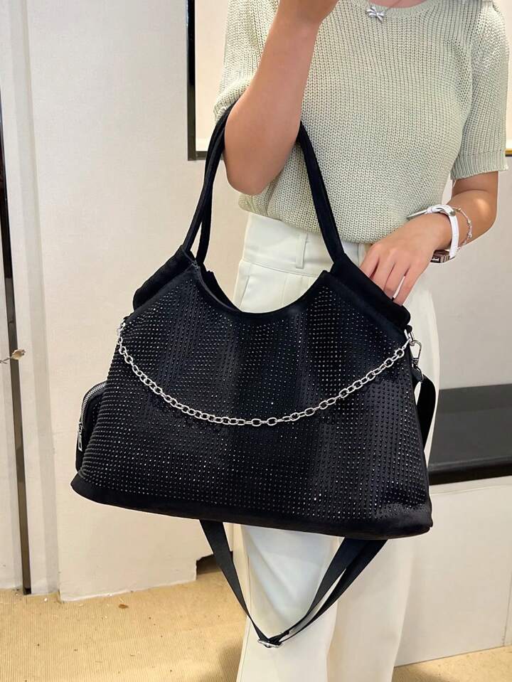 Rhinestone tote online bag