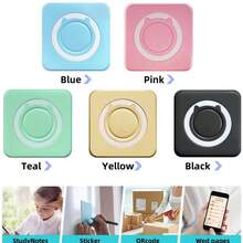 Portable Mini Printer, Macaron Purple - Macaron purple - View 2