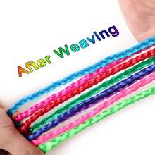 10入組彩色髮片,女性髮片彩色直夾式髮片日常派對服飾,女孩cosplay派對y2k風格時尚派對聖誕新年禮物 - 彩色 - 查看 7