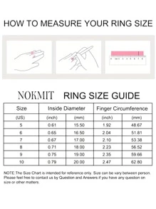 CHOSHILAR Bộ 30 chiếc/Bộ nhẫn nhựa nhuộm loang rộng không đối xứng hở bất đối xứng - Nhiều màu - Xem 8
