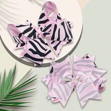 2入組5英寸兒童髮帶,節日蝴蝶髮夾 - 彩色 - 查看 5