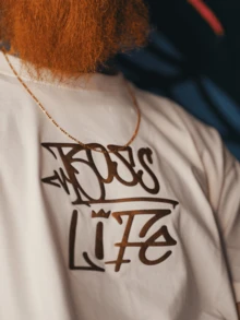 Men T-Shirts - Beige - View 2