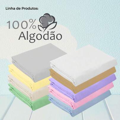 LENÇOL AVULSO DE ELÁSTICO PARA MINI BERÇO