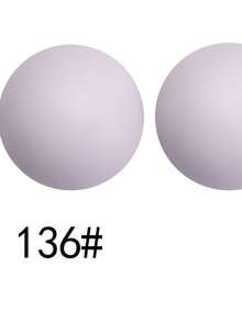 20入組15mm矽膠珠子,適用於嬰兒咬咬和diy珠寶製作,糖果色圓形散珠 - 彩色 - 查看 84