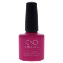 CND Shellac Nail Color - Hot Pop Pink By CND For Women - 0.25 Oz Nail Polish - Pink - View 2