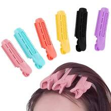 2pcs Fluffy Hair Claw Clips, Pink - Pink - View 4