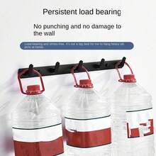 1個浴室收納掛鉤,掛在牆後掛衣鉤,浴室毛巾和廚房用品掛鉤,適用於教室門後的廚房和浴室物品收納