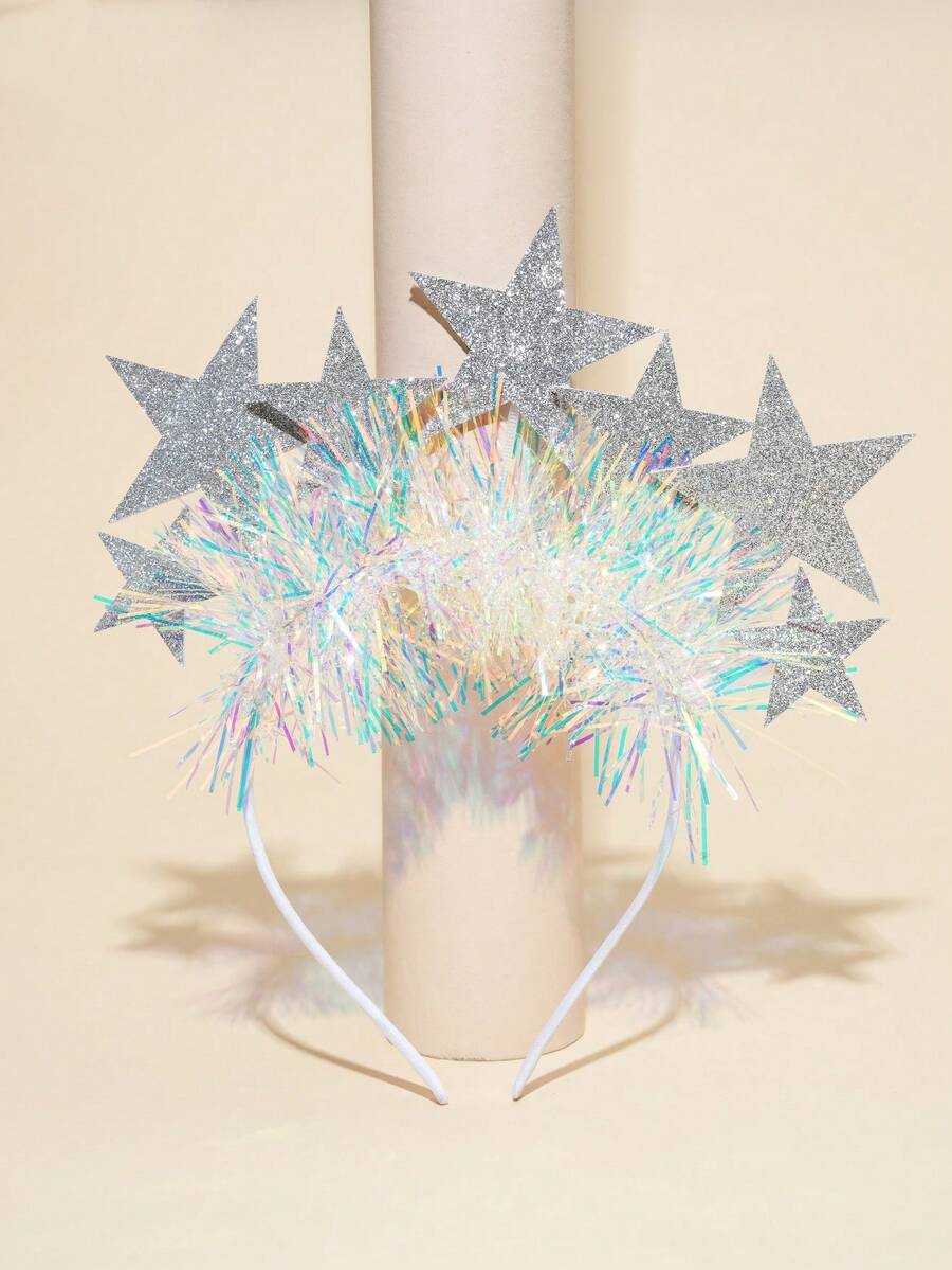 7pcs Star Shaped Hair Bands Party