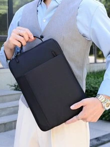 1個多功能大容量便攜式電腦收納內袋,適用於11英寸、13英寸和15英寸筆記本電腦 - 彩色 - 查看 8