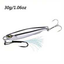 1pc Metal Jigging Fishing Lure Duo Hard Bait For Sea Trout, Tackle For Salmon Or Sea Bass