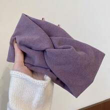 1入實色頭帶,超薄透氣健身跑步瑜珈頭帶,時尚頭巾適合日常穿著