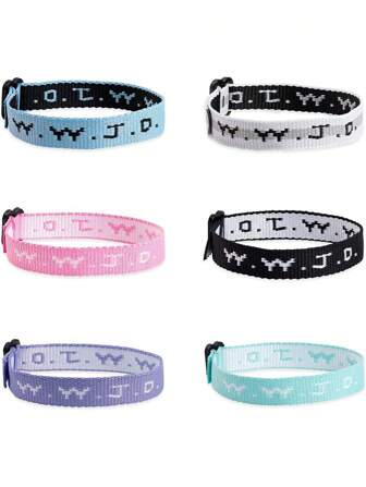 信仰wwjd手鍊署名耳環 Wwjd手鍊信耀配對情侶防護編織繩啟發式禮物友誼手鍊送禮