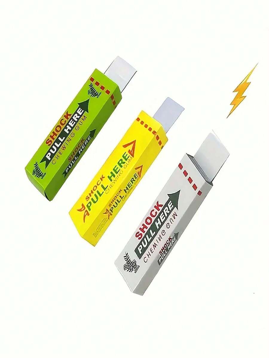 1 Pieza Chicle Bromista, Color Aleatorio, Regalo De Broma Divertido Para Amigos - Multicolor - Ver 1