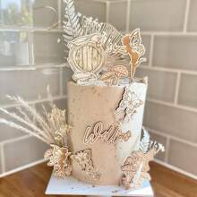 11入組空心蝴蝶蛋糕插頭,仙女蛋糕頂級裝飾品,女孩生日派對裝飾頂級裝飾品,婚禮仙女生日派對裝飾,蝴蝶墻貼裝飾混合風格