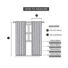 2pcs Lion Print Curtain - Multicolor - View 5