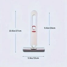 1入便攜式折疊小拖把、可調角度鬆垮海綿拖把、家用迷你玻璃清潔器、廁所吸水泥拖把、多功能廚房和汽車清潔工具