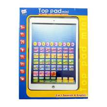 Máquina de aprendizaje de idiomas en Español, juguete educativo para niños, habla de música, máquinas de lectura del alfabeto en Español, 1 - Multicolor - Ver 2