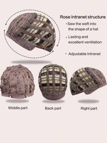 32英寸中長款多色超長捲曲合成纖維耐高溫假髮,適合日常穿著