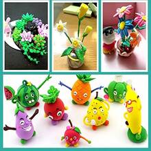 12pcs Random Color Diy Air Dry Clay, Magic Modeling Clay, Ultra-Light Clay For Creative Crafts, Adult, Gift, Party Decoration Tools - Multicolor - View 4