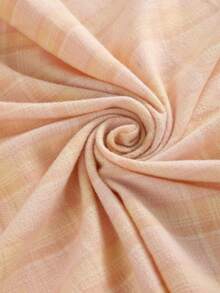 Sọc Tua Khăn quàng cổ Đúng mốt Mùa Đông Ấm áp Bọc Khăn choàng - màu hồng nhạt - Xem 5