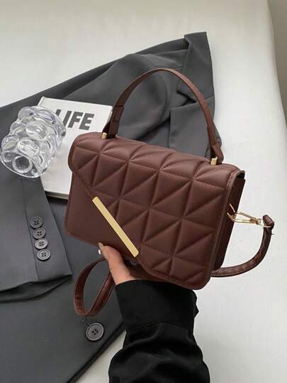 حقيبة يد عتيقة وريترو صغيرة عصرية بنمط الماس