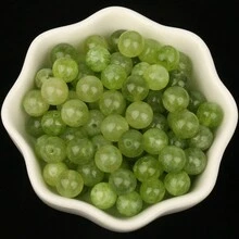 4-12mm天然石頭圓形綠虎眼石亞馬遜石藍寶石石英玛瑙斑彩間隔散珠,適用於珠寶製作diy手鐲項鍊 - 彩色 - 查看 30