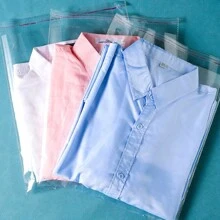 50個自封式opp塑料袋,適用於日常必需品、衣服、珠寶、書籍和玩具包裝