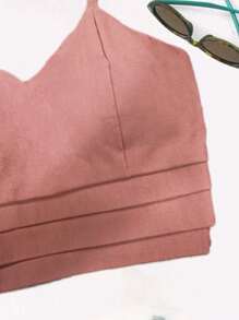 Women Tank Tops & Camis - Dusty Pink - View 2