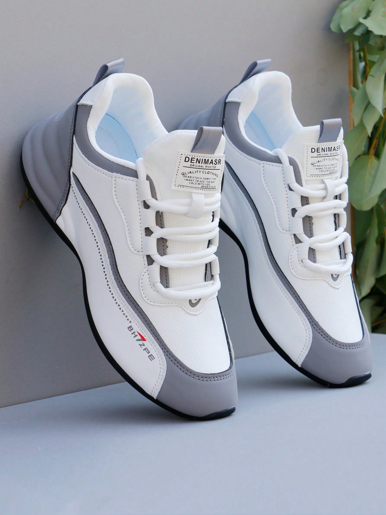 BHZPE أحذية رياضية كاجوال للرجال، من شبك تنفس، مري...