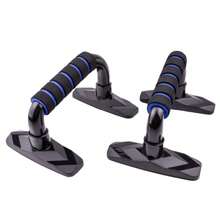 Soporte De Flexiones Metálico Para Entrenamiento De Gimnasio En Casa, Ejercicios De Pecho, Hombros Y Cuerpo Superior - Gris - Ver 4