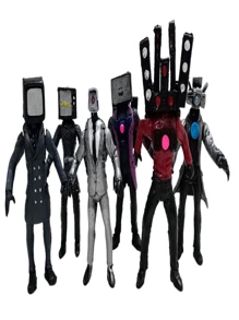 SKIBIDI TOILET SET 12 PERSONAJES SKIBIDI TOILET, 6 TITANES Y 6 SKIBIDIS - Multicolor - Ver 7