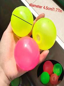 1pc Night Glow Sticky Ball, Color Random, Anti-stress Wall Sticky Ball For Venting And Play (needs To Absorb Light To Glow) - Multicolor - View 7