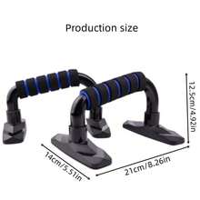 Soporte De Flexiones Metálico Para Entrenamiento De Gimnasio En Casa, Ejercicios De Pecho, Hombros Y Cuerpo Superior - Gris - Ver 11