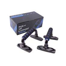 Soporte De Flexiones Metálico Para Entrenamiento De Gimnasio En Casa, Ejercicios De Pecho, Hombros Y Cuerpo Superior - Gris - Ver 9