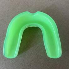 Protetor Bucal Termoplástico Para Adultos, Usado Em Boxe, Luta, Sandá, Taekwondo, Mma, Esportes De Treino, Feito De Protetor De Dentes Eva. - Verde - Ver 4