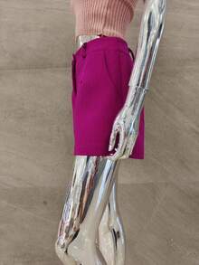 NỮ Quần short - Màu tím - Xem 4
