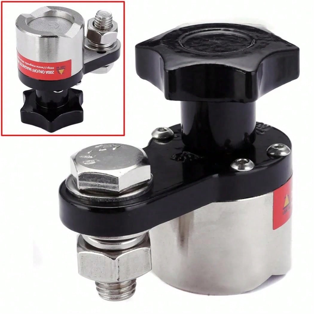 Welding Clamps, 200A Magnetic Welding Ground Clamp, Switchable On/Off ...