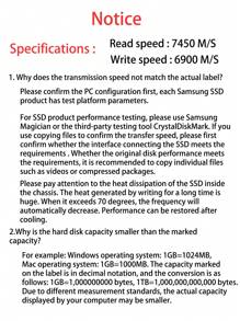 Samsung Unidade de Estado Sólido Samsung 990 PRO 1TB/2TB NVMe M.2 de Laptop/Desktop PCIe 4.0 SSD