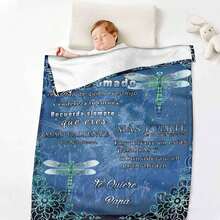 Tiếng  Tây Ban Nha Phong bì Chăn , In Ném cái mền , Flan mềm Thân thiện Chăn , Nhẹ 	
Fuzzy In Chăn Đối với Đi văng Sofa Giường Văn phòng Du lịch Cắm trại Cái ghế , Ném Kích thước Plush ấm áp Chăn Đối với Tất cả Mùa , Con trai Cô gái Người lớn Học sinh Qủa tặng - Màu xanh bụi bặm - Xem 4